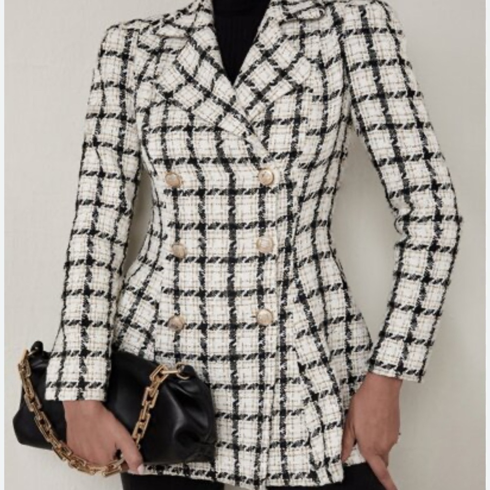 Houndstooth coat 🧥